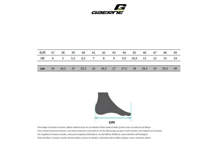 ZAPATILLAS CARRETERA GAERNE G.RECORD 2021 NEG-ROJ - Imagen 2